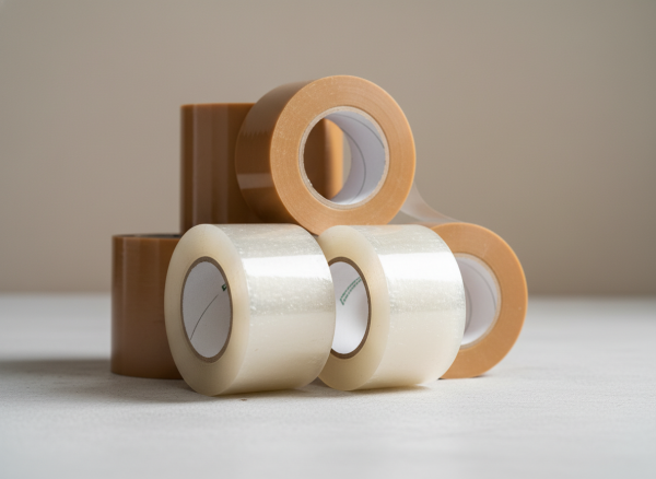2" Polypropylene Carton Sealing Tape — Tan, 55 yd